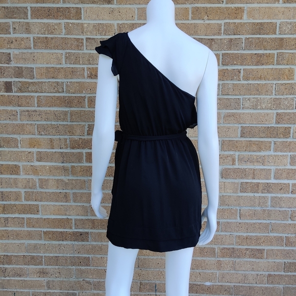 Black One Shoulder Dress by: Single Sz S - Picture 4 of 5